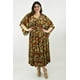 thumbnail image 1 of Vestido Boho / Tallas Extras, 23811 (Vino) vino 42, 1 of 7