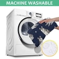 thumbnail image 6 of Siberian Husky Square Tablecloth,Waterproof Square Table Cover,Wipeable Spillproof Washable Table Cover for Home Kitchen Party Decor 52"x52"(132x132cm), 6 of 6