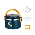 thumbnail image 1 of Stackable Lunch Box Leak-Proof Stainless Steel Thermal Lunch Boxes with Lunch Bag for Outdoor Camping, 1 of 5