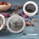 thumbnail image 4 of Malla de filtro de té de acero inoxidable Infusor de té y café Filtros de malla fina Colador de té Colador de taza de metal Filtro plegable para té de hojas sueltas Ecomeon no, 4 of 6