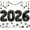 Black 2026, variant on 2026 Happy New Year Decorations 42 Inch Large Foil Number Balloons Kit for NYE Party Graduation Ceremony & Festive Supplies