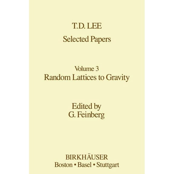 Contemporary Physicists Selected Papers: Random Lattices to Gravity, (Hardcover)