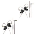 thumbnail image 1 of Auriculares con cable Inteprter para teléfono inteligente 3,5 mm 0,75 mm con cancelación de ruido negro, 1 of 6