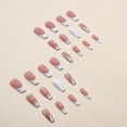 thumbnail image 3 of Mid-length White French Nail Sticker, 3 of 5