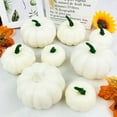 thumbnail image 4 of Simulation Foam Fake Pumpkins Halloween Pumpkin Decoration Props (Pack of 12), 4 of 7