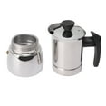 thumbnail image 1 of Moka Maker Pot,Moka Coffee Maker Moka Pot for Italian and Cuban Cafe Brewing Greca Coffee Maker Cafeteras Stainless Steel Italian Coffee Maker Moka Pot Induction, 1 of 8