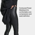 thumbnail image 3 of SPANX Women's Faux Leather Leggings Black S, 3 of 6