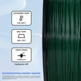 thumbnail image 3 of Flashforge ASA Filament 1.75mm, 1KG/2.2lbs UV Resistant ASA 3D Printer Filament with Satin Finish, Sparkle Black Green, 3 of 6