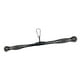 thumbnail image 4 of Barra de tiroteo con mango sin deslizamiento Barra recta de servicio pesado Triceps Press Down Bar para la construcción de músculos de gimnasia Negro brillante, 4 of 9