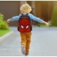 thumbnail image 4 of Estudiante Mochila Infantil Spider-man Con Estuche Lápices Negro Poliéster, 4 of 4