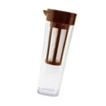 thumbnail image 3 of Iced Coffee Maker Easy To Use Clean 1.1 Liter Drip Coffee Pot Durable Hand Brewed Cold Pot Cold Brew Maker For Kitchen Garden brown, 3 of 8