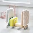 thumbnail image 2 of PVCS Traceless Plastic Corner Storage Rack Bathroom Kitchen Organizer Shower Shelf for Bathroom, 2 of 6
