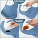 thumbnail image 2 of Platos De Silicona Babe Azul con Ventosas y Babero Ajustable para Bebés, 2 of 9