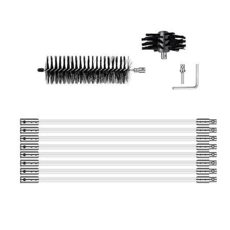 

Ekeka New Arrivals Lint Remover Tool Dryer Practical Vent Fireplace Chimney Brush Reinforced Nylon