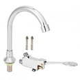thumbnail image 1 of ZPSHYD Foot Pedal Faucet Set, Bathroom Basin Faucet Set Medicine Laboratory Foot Pedal Sink Water Tap Kit Accessory for Hospital Laboratory Factory Water Faucet, 1 of 8
