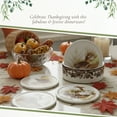 thumbnail image 5 of Spode Woodland Round Coasters with Holder | Set of 4 Ceramic Coasters with Assorted Bird Motifs | Microwave, Dishwasher, and Freezer Safe | Drink Coasters for Tabletop Protection, 5 of 7