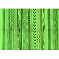 thumbnail image 1 of Ahgly Company Indoor Rectangle Oriental Green Modern Area Rugs, 2' x 3', 1 of 4