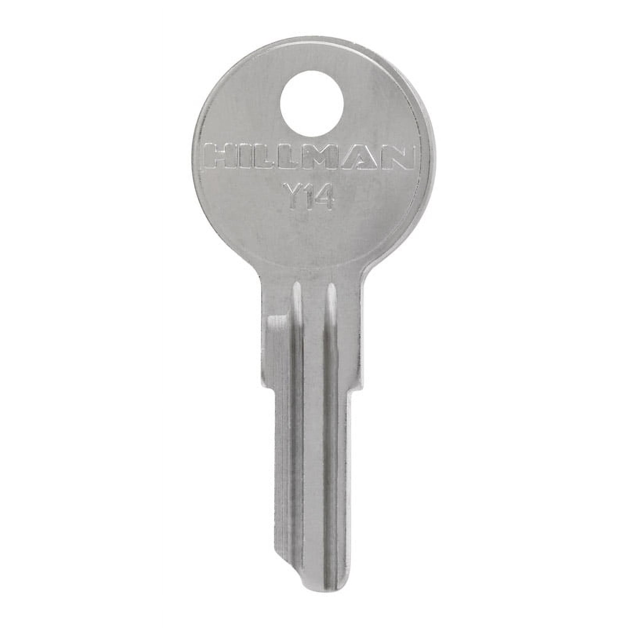 Hillman 5965207 Traditional Key House & Office Blank Single Sided Universal Key - Pack of 10