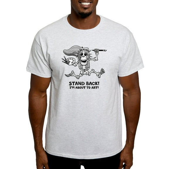 CafePress - Stand Back! T Shirt - Men's Classic Graphic T-Shirt