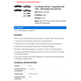 thumbnail image 2 of Front Brake Pad Set - Compatible with 1999 - 2003 Dodge Ram 2500 Van 2000 2001 2002, 2 of 2
