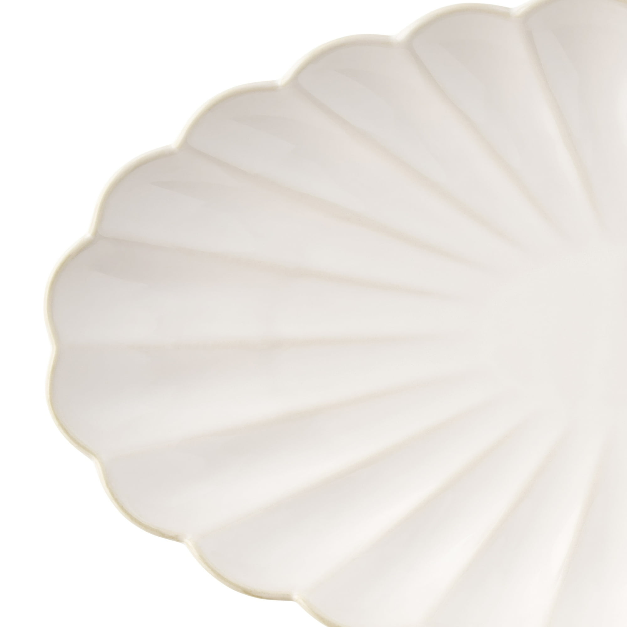 The Pioneer Woman Colette Stoneware 14-inch Serving Tray, Cream