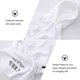 thumbnail image 2 of Fast Dry Pet Bathrobe Pajamas Quick Drying and Super Absorbent Night Gown Bath Robe for Dog Cat with Hood Size L (White), 2 of 4