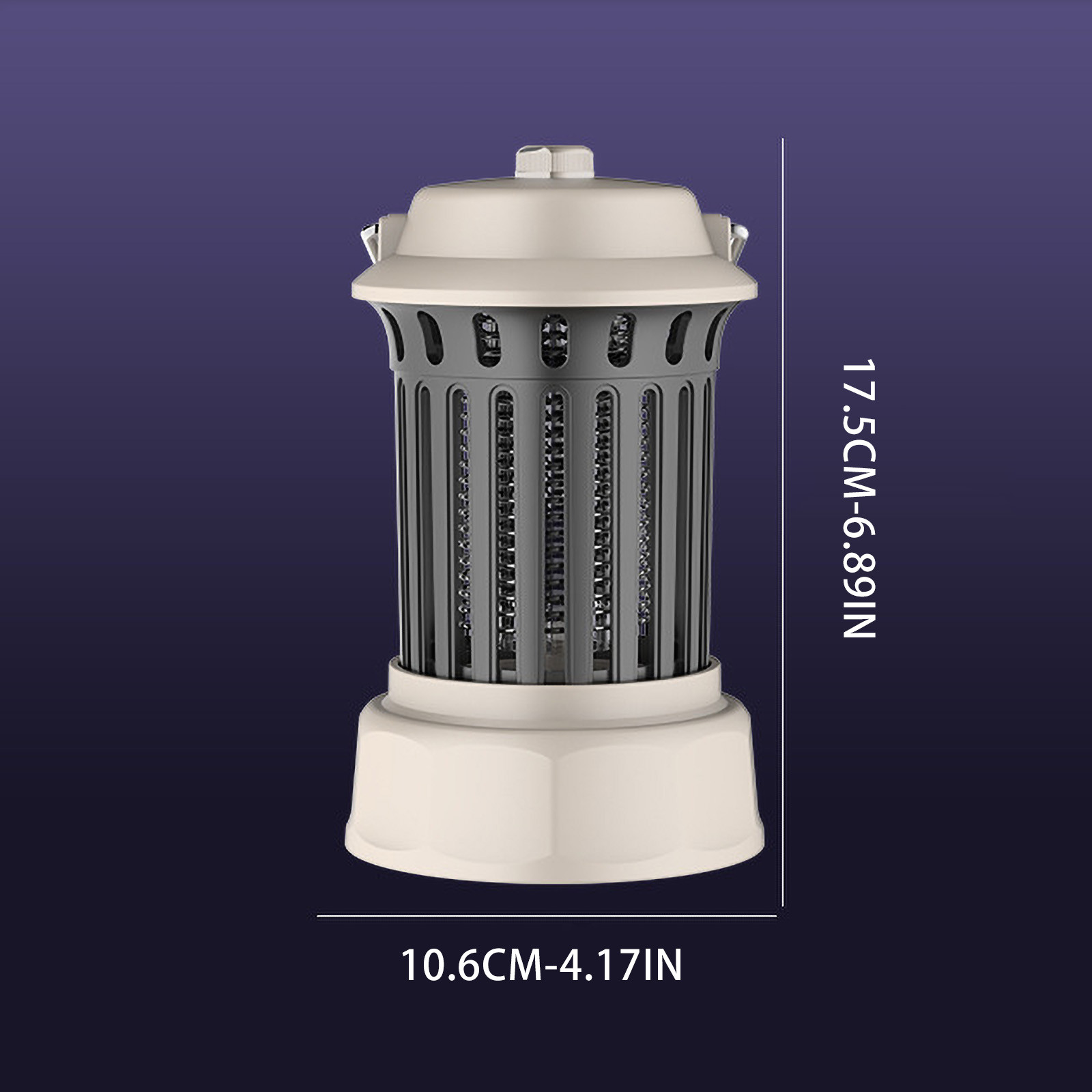 YATLTE Mosquito Zapper, Bug Zapper Outdoor and Indoor, Solar Mosquito Zapper with Reading Lamp, Cordless & Rechargeable Electric Insect Fly Zapper, 2 in 1 Mosquito Killer for Home Backyard Patio