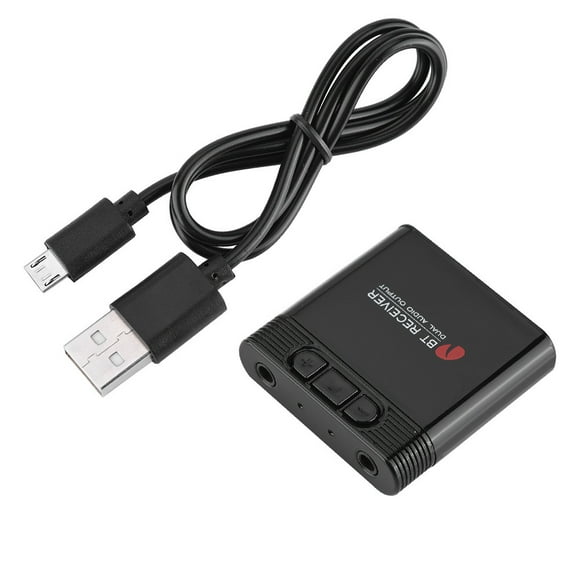 ZOUSSIQI Bluetooth Wireless Stereo Audio Music Receiver Adapter Dongle 3.5mm EL225#13606