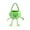 Green, variant on Halloween Candy Bag Reusable Cute Smiling Pumpkin Trick or Treat Bag Indoor Outdoor Fall Decro