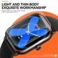 thumbnail image 2 of EIGIIS Smart Watch for Men 1.9" HD Ultra Narrow Edge Screen Fitness Tracker Step Counter 100+ Sport Modes Smartwatch with Text and Call for Android iOS Phones, 2 of 7
