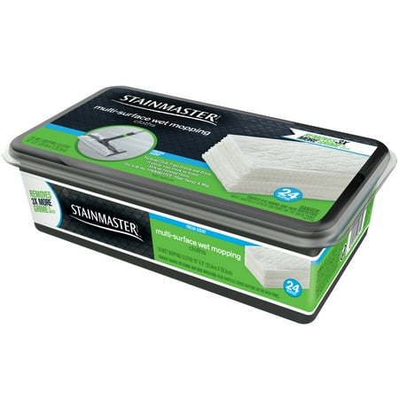 Wet Cloth - STAINMASTER Multi-Surface Wet Mopping Cloth Refill Pads, Fresh Scent, 24ct.