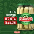 thumbnail image 3 of Claussen Kosher Dill Pickle Spears, 24 fl. oz. Jar pack of 2, 3 of 5
