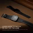 thumbnail image 5 of Leather Bands Compatible for Apple Watch Ultra Band 49mm 46mm 45mm 44mm 42mm, Genuine Calfskin Leather Durable Matel Connector Replacement Strap Fits Men iWatch Ultra 10 9 8 7 6 5 4 3 SE, 5 of 7