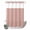 Red, variant on No Hook Shower Curtain, Green Solid Color Shower Curtains for Bathroom with See Through Top Window, Aesthetics Contemporary Luxury Waterproof & Washable Bath Curtain Standard 72"x72"
