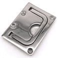 thumbnail image 2 of 2X Stainless Steel 316 Flush Lift Ring Hatch Pull Handle Locker Cabinet Boat,2 x Boat Hatch Handle,Silver, 2 of 6