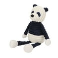 thumbnail image 3 of Peluche de panda para perro con sonido chirriante, limpieza de muelas, alivio emocional, juguete masticable para perros pequeños y medianos., 3 of 14