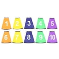 thumbnail image 1 of 10Pcs Digital Logo Bucket Covers Football Training Logo Bucket Protectors, 1 of 9