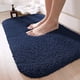thumbnail image 1 of Alfombra de baño de 40 x 60 cm, alfombra de baño absorbente antideslizante, alfombra de ducha suave, microfibra lavable a máquina para baño (azul), 1 of 5