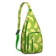 thumbnail image 1 of Zesty Lemon Sling Backpack - Vibrant Citrus Print Crossbody Bag, Fashionable Daypack for Teens, 1 of 4