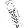 thumbnail image 3 of Outdoor Hanging Metal Wire Wild Bird Feeder,Happon 2 Pack Hanging Corn Holder for Squirrels,Corn Caddy Squirrel Feeder, Metal Holder for Corn, Fruit Slices, 3 of 8