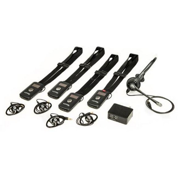 ListenTALK LK-1 - Portable - two-way radio - TDMA - 1920 - 1930 MHz - black with chrome buttons