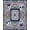 Black, Pattern 4, variant on ODIKA 5' x 7' Machine Washable Non-Slip Area Rug, Middle Eastern Medallion High Traffic Rug, Blue, 388975