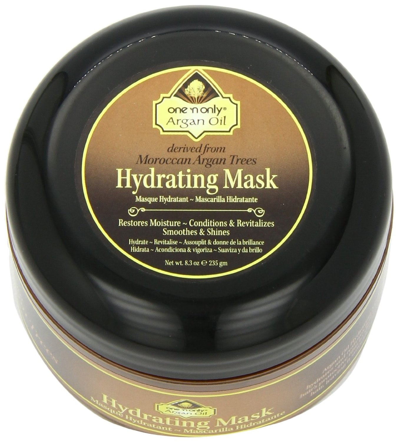 One n only argan oil hydrating hair mask, 8 oz