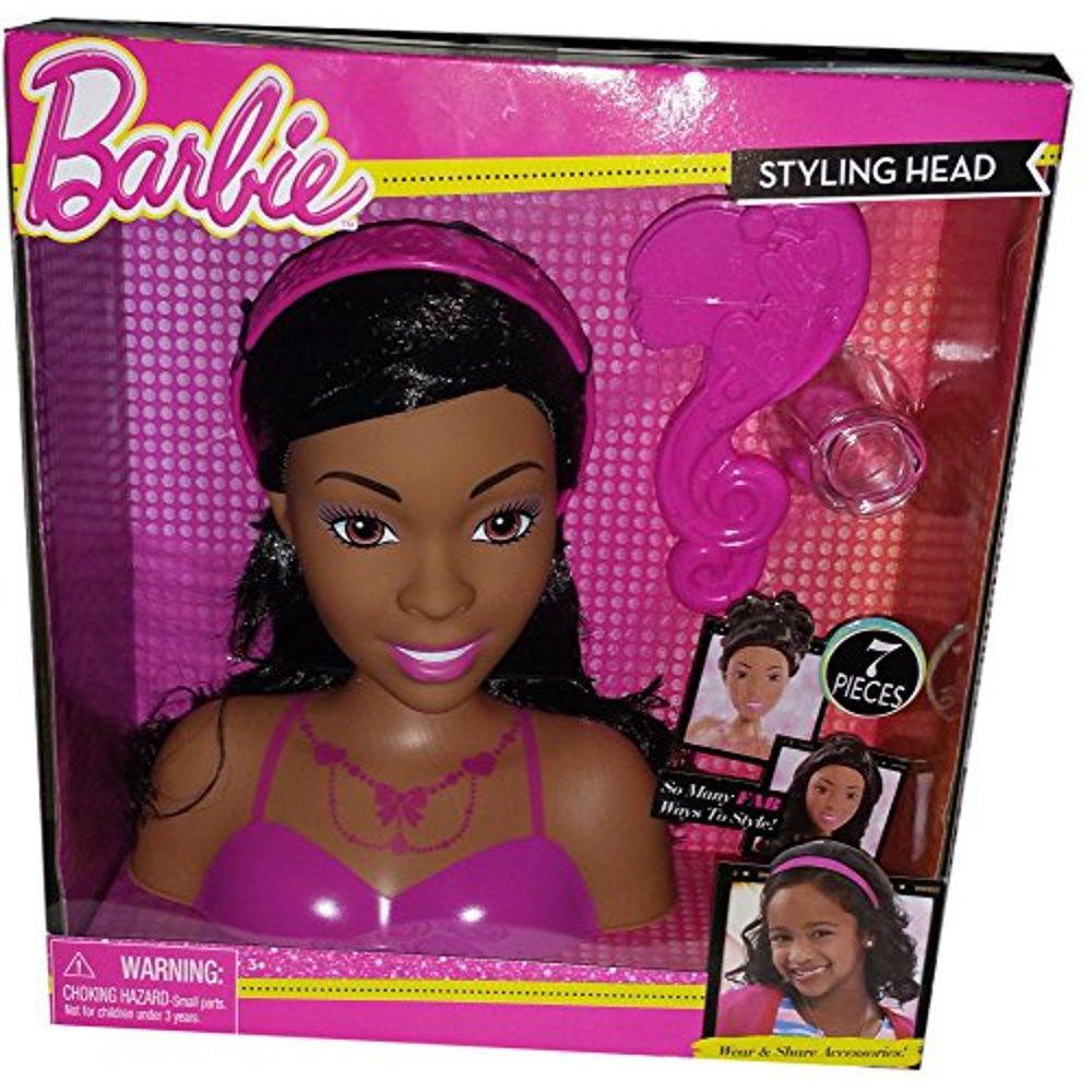 Barbie Styling Head African American - Walmart.com - Walmart.com