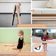 thumbnail image 6 of Infans 7FT Folding Gymnastic Beam Portable Floor Balance Beam w/Handles for Gymnasts, 6 of 7