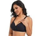 thumbnail image 4 of dgysar Seamless Women's Bra Full Coverage Wireless Padded Lingerie for Daily Comfort Body Shaping and Performance Training Gear Black 40, 4 of 6