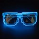 thumbnail image 4 of Gafas de sol LED para fiestas que brillan en la oscuridad, gafas de mosaico intermitentes UV400, regalo unisex, gafas luminosas LED, 4 of 6