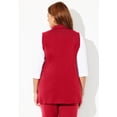 thumbnail image 3 of Catherines Women's Plus Size Suprema Studio Zip Front Vest, 3 of 6