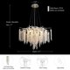 thumbnail image 1 of Modern Led Crystal Chandelier Branches for Dining Room Art Pendant Lamp Villa Hall Hanging Home Decor Lighting Fixture My Lux Decor Round, 1 of 10
