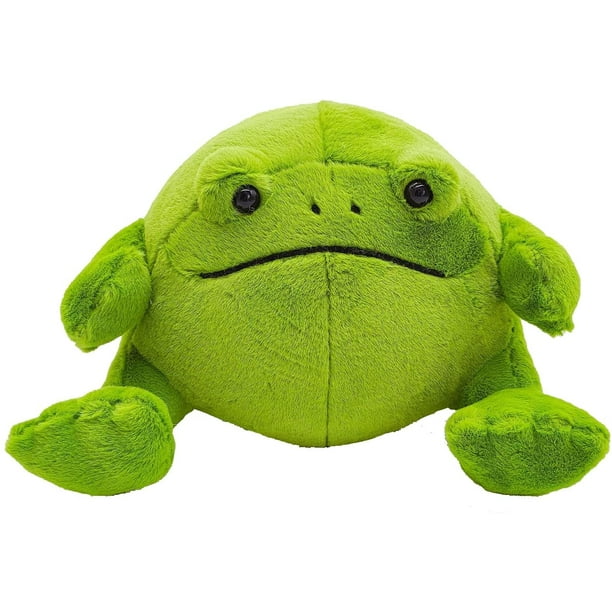 Ricky Rain Frog Plush Toy, Wacky Cartoon Frog Stuffed Pillow, Cute